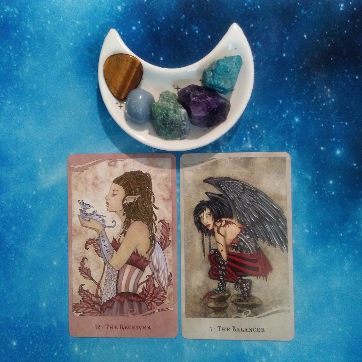 A Message from the Universe ~ Giving and Receiving, For the Love of Dragons Oracle Cards