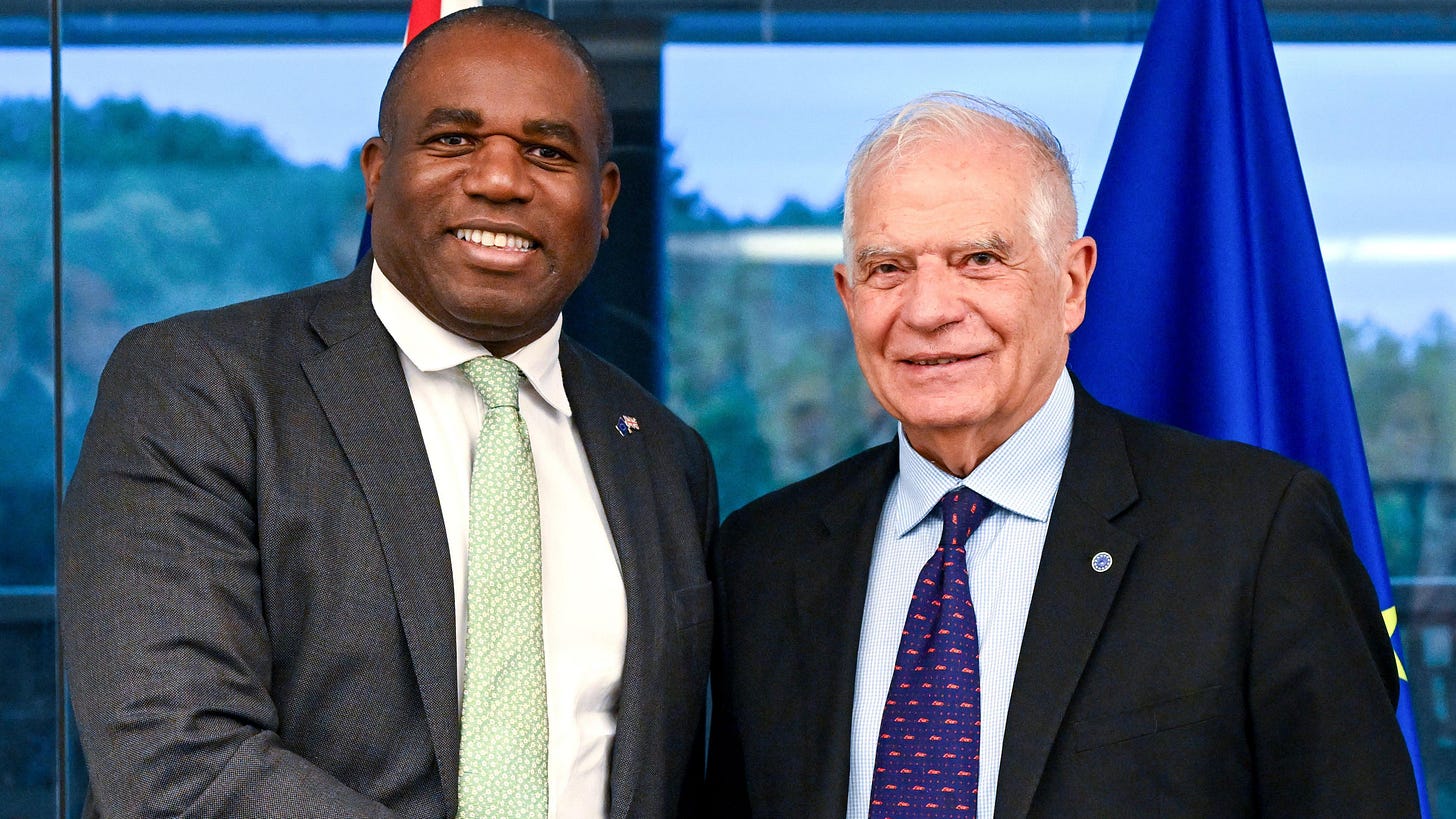 Lammy attends EU ministers meeting in Europe 'reset'