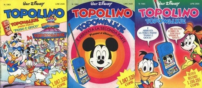 topowalkie topolino