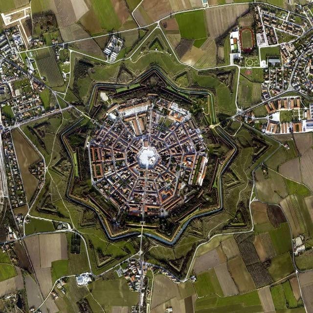 City fortress of Palmanova, Italy : r/architecture City fortress of Palmanova, Italy : r/architecture