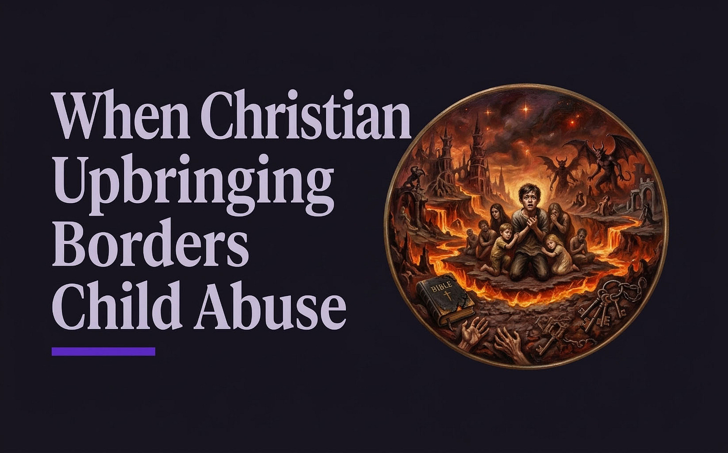 When Christian Upbringing Borders Child Abuse
