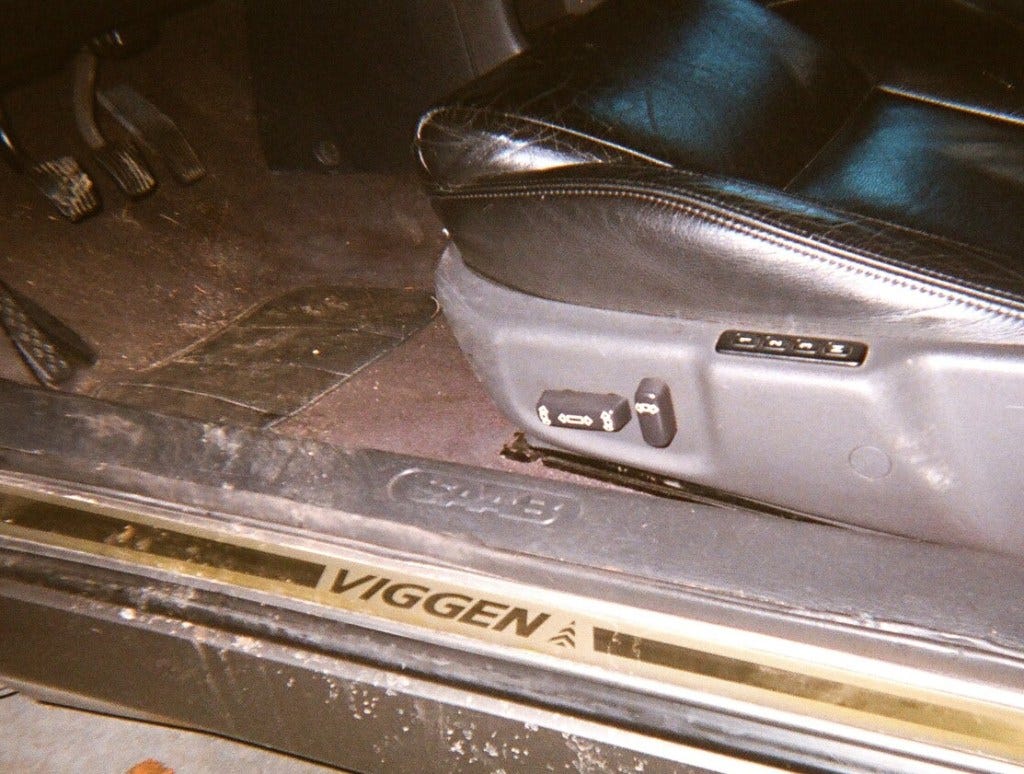 Saab Viggen door sill guard