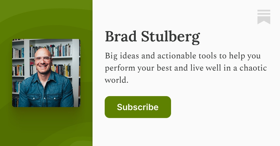 Brad Stulberg | Substack