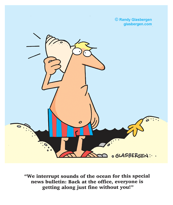 Vacation Cartoons - Glasbergen Cartoon Service