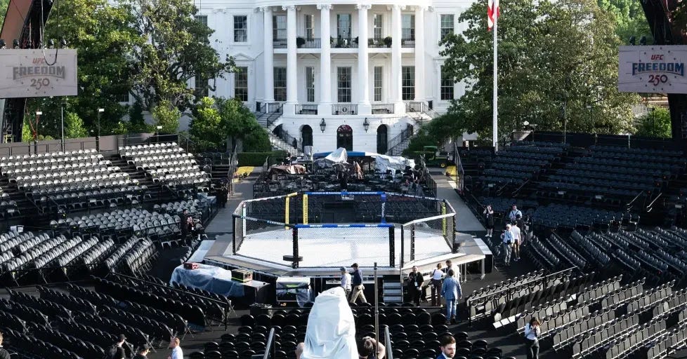 Plaintiffs call UFC 250 event a 'volcano of corruption' in bid to halt White House fights Plaintiffs call UFC 250 event a 'volcano of corruption' in bid to halt White House fights