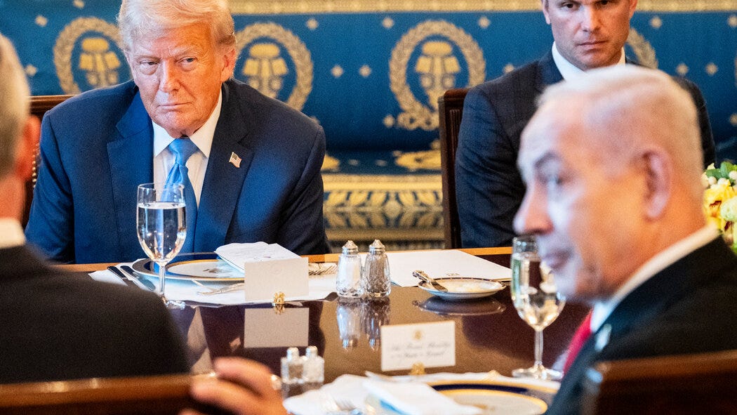 Trump Hosts Netanyahu at the White House