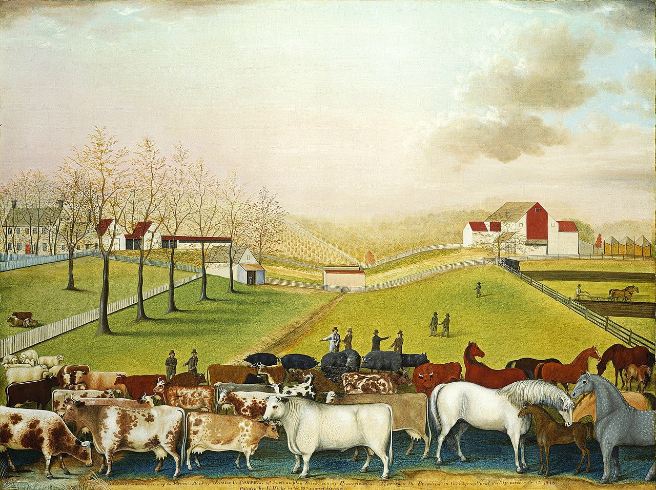 The Cornell Farm (1848), National Gallery of Art The Cornell Farm (1848), National Gallery of Art