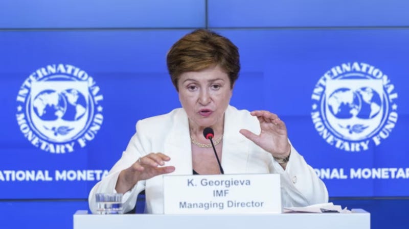 Tổng giám đốc IMF Kristalina Georgieva - Ảnh: Bloomberg. Tổng giám đốc IMF Kristalina Georgieva - Ảnh: Bloomberg.