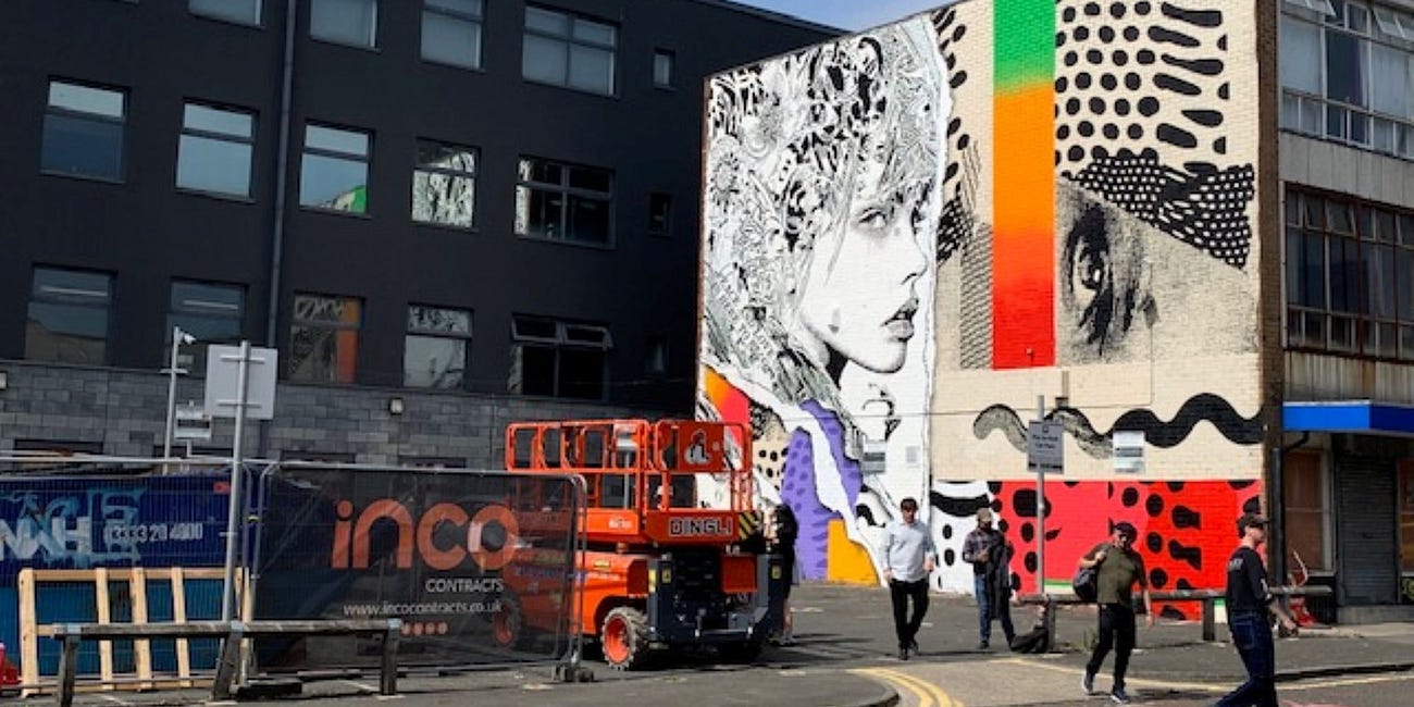Mighty mural signals exciting times ahead