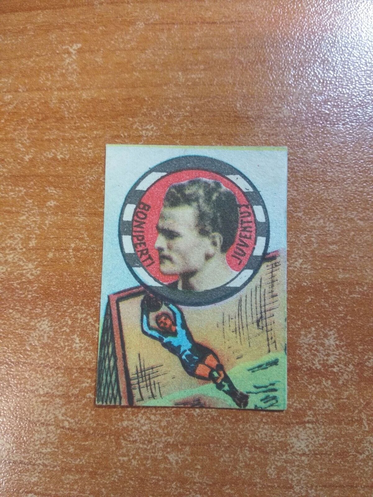 Figurina Calciatori BONIPERTI - JUVENTUS Ed. VAV 1947 originale - Foto 1 di 2