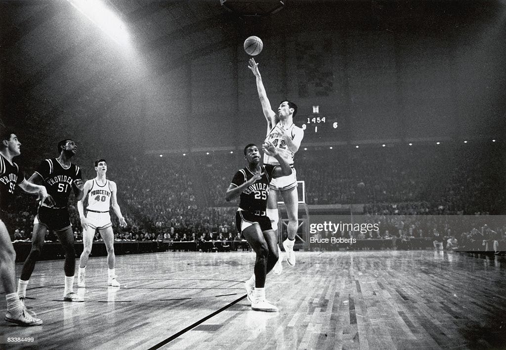 Princeton University Bill Bradley, 1965 NCAA Eastern Regional Finals
