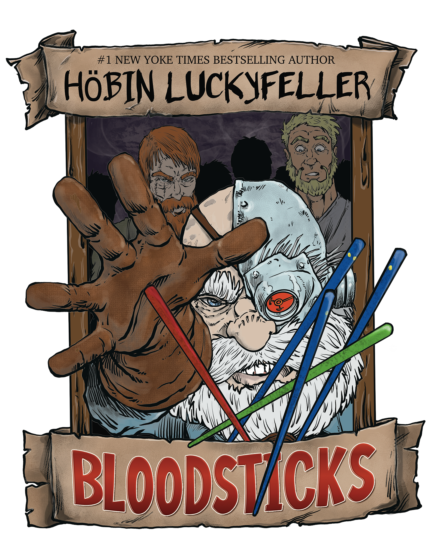 Bloodsticks original cover Bloodsticks original cover