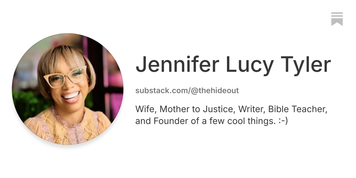 Jennifer Lucy Tyler | Substack