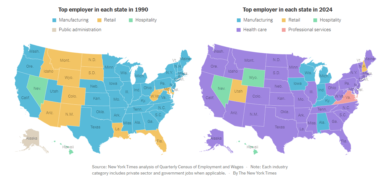 Top employer in each state in 2024. The importance of preventive health.