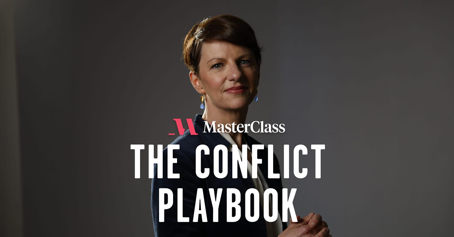 The Conflict Playbook on MasterClass
