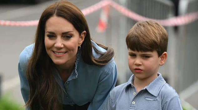 Princess Catherine and Prince Louis