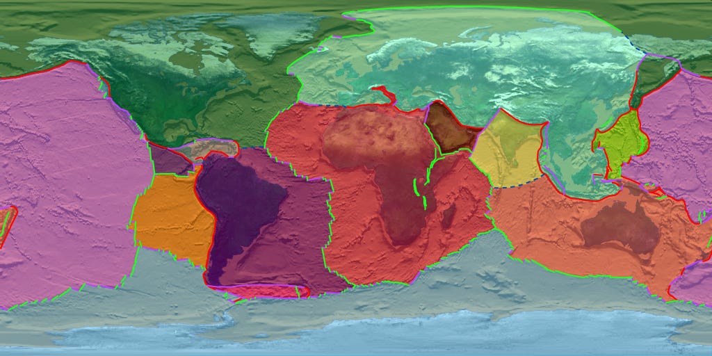 Random Earth Structures Photo Is Earth’s Large-Scale Structure Random?