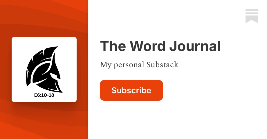 The Word Journal | Substack