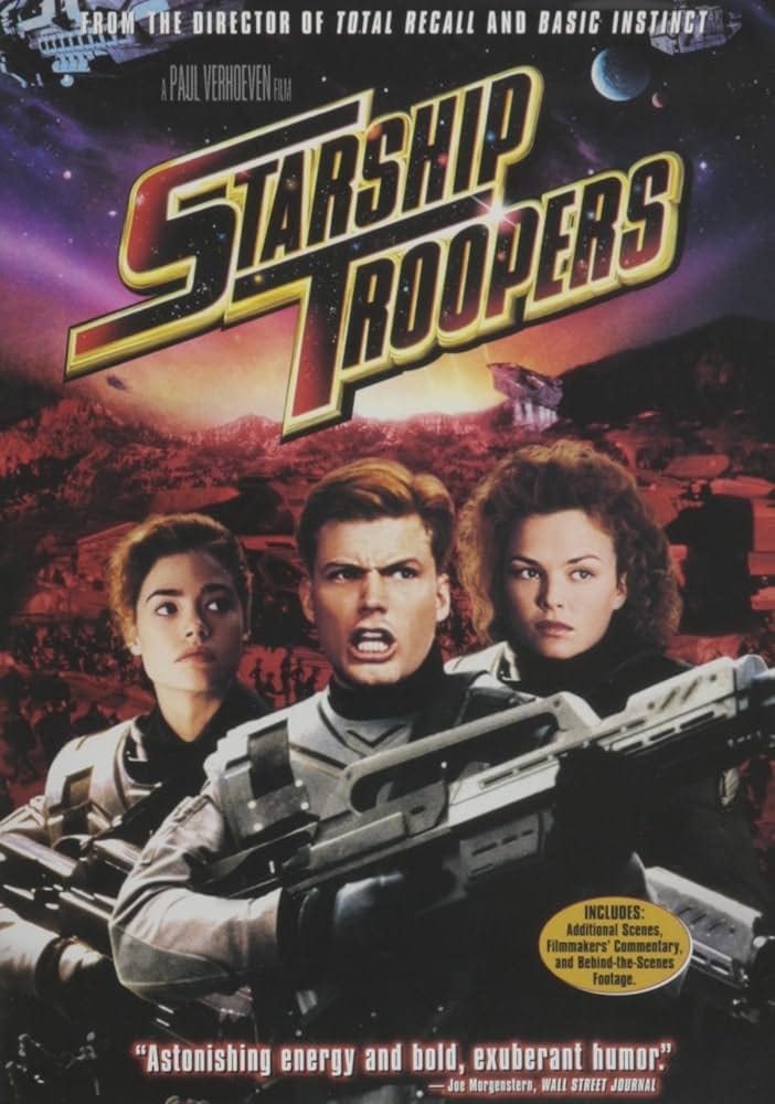 Amazon.com: Starship Troopers : Casper Van Dien, Dina Meyer, Denise  Richards, Jake Busey, Neil Patrick Harris, Clancy Brown, Michael Ironside,  Paul Verhoeven, Jon Davison, Alan Marshall, TriStar Pictures; Walt Disney  Pictures: Movies