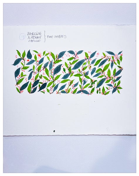 Sketches of the quote Great talent matures late.