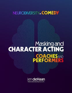 book cover - just a sample - blue background with colorful text