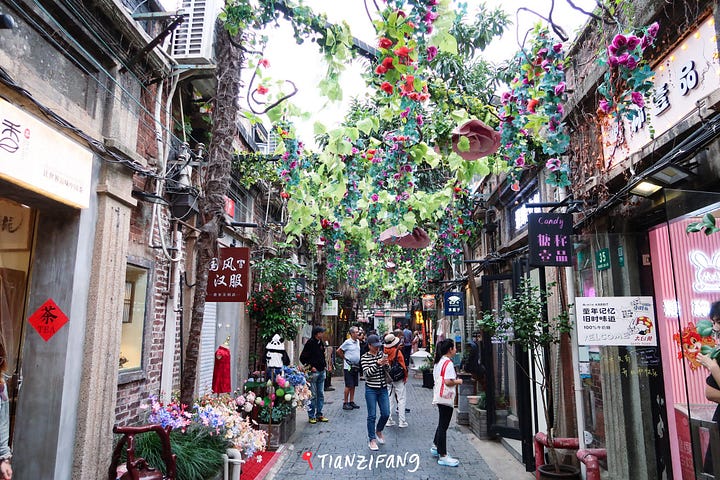 Tianzifang day & night