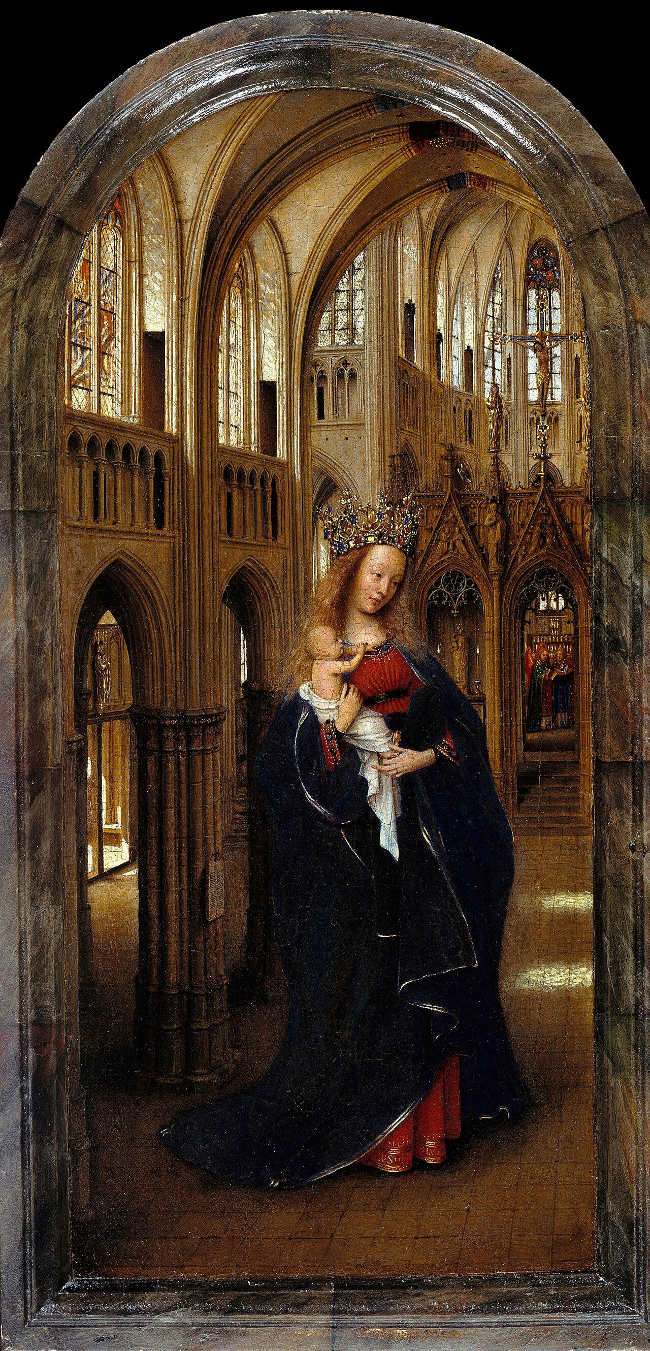 Van Eyck Madonna in the Church