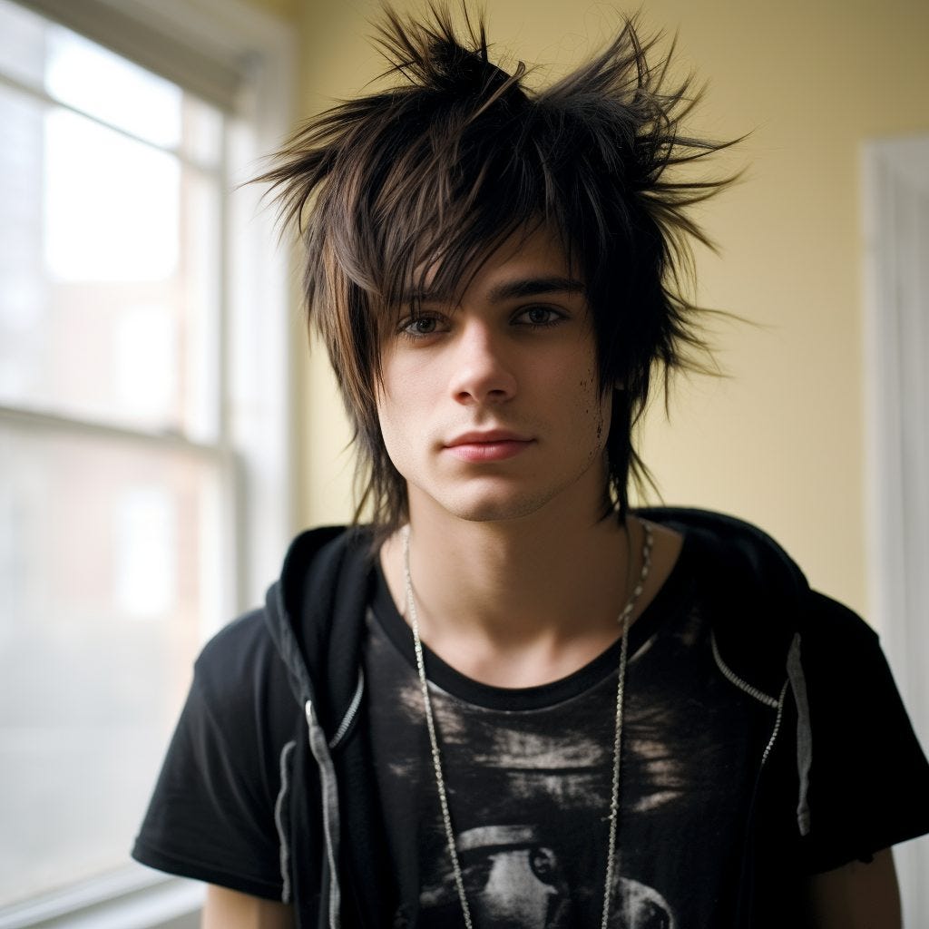 Emo Hairstyles for Men: Evolution and Personal Expression – VAGA magazine