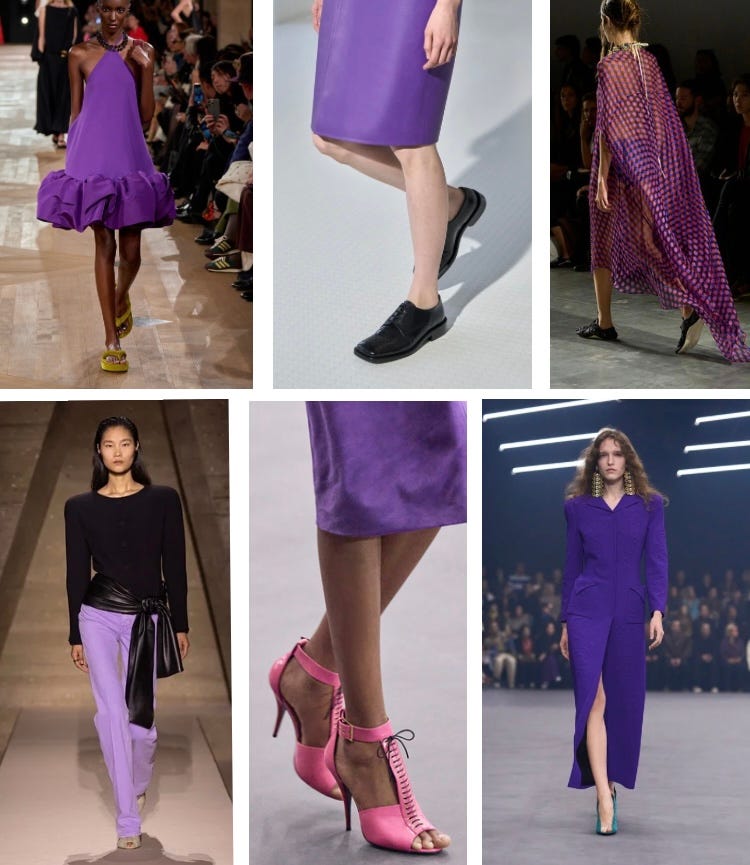 A Purple Postscript to Predicting the Future of Fashion