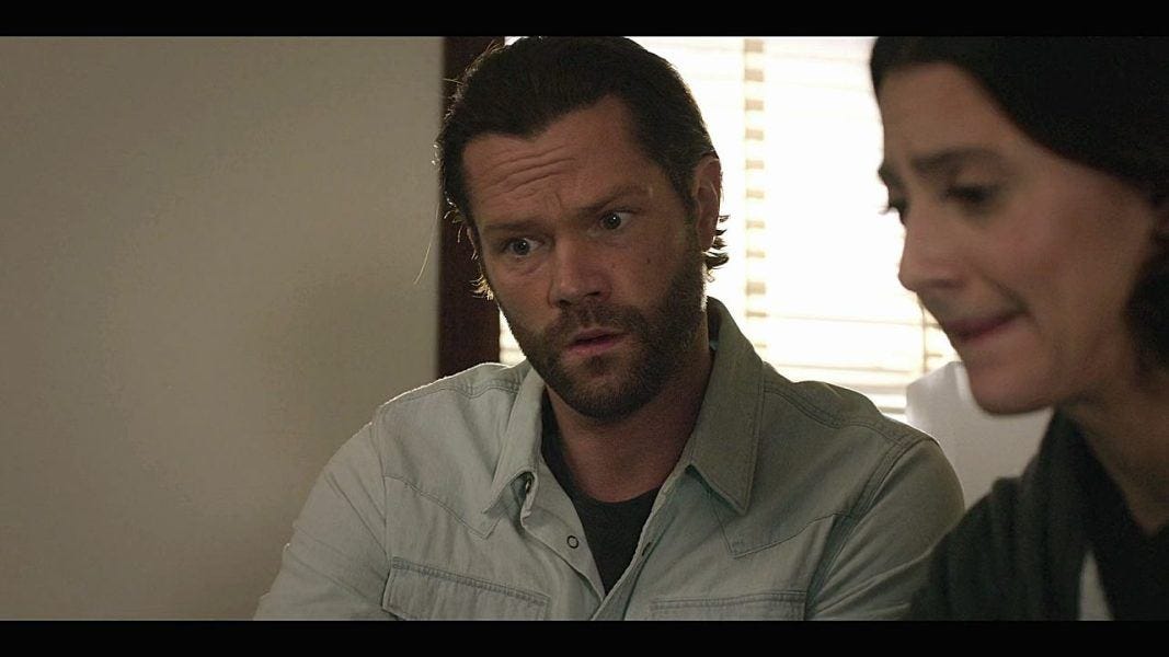 Cordel Walker and Cassie looking at 2004 drone footage attacks in war. Cordel Walker and Cassie looking at 2004 drone footage attacks in war.