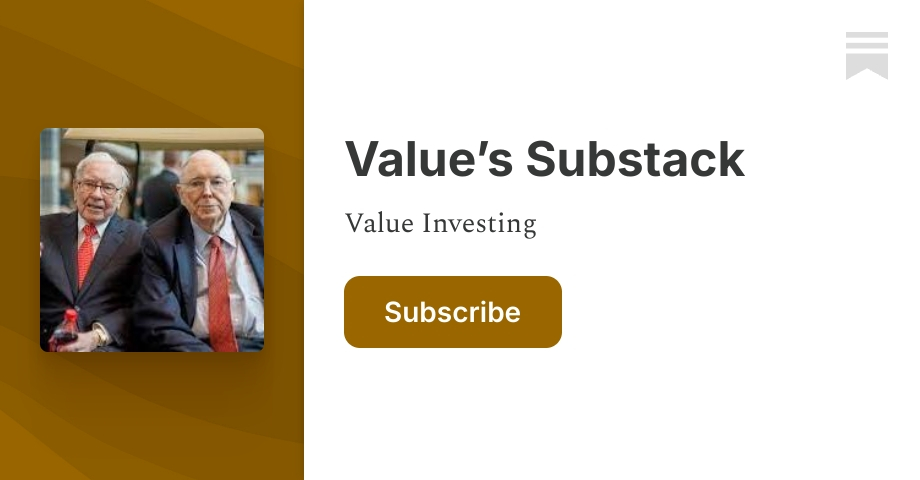 Value’s Substack | Substack