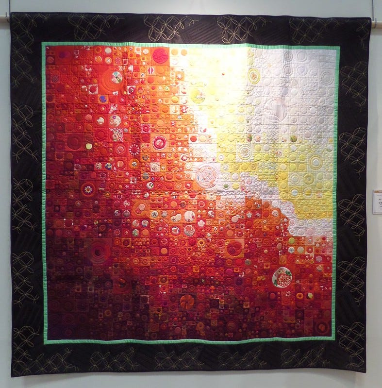 Quilt by Michiko Hiura Quilt by Michiko Hiura