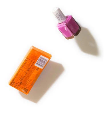 miniature pack of candy and nail polish made out of paper miniature pack of candy and nail polish made out of paper