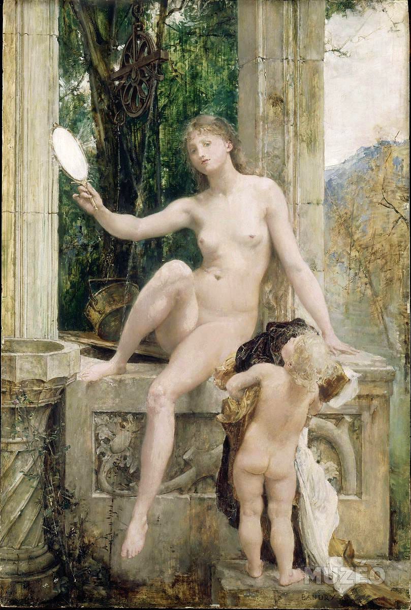 Paul Baudry, Truth, c. 1879. Musée d'Orsay. Paul Baudry, Truth, c. 1879. Musée d'Orsay.