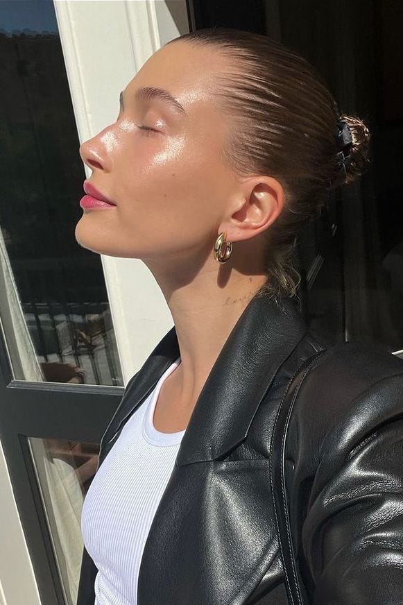 Hailey Bieber Has Another Ludicrously Luminous Skin Moment | British Vogue