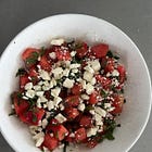 Watermelon Feta & Mint Salad