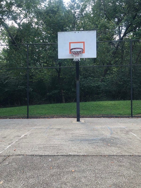 Basketball court at Revenue Park.