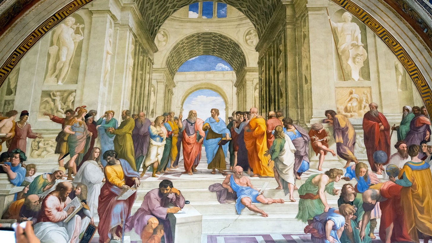 School Of Athens Painting Clearance | vivatumusica.com