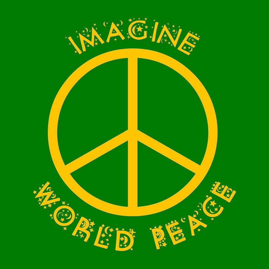 Imagine World Peace Digital Art by David G Paul - Fine Art America Imagine World Peace Digital Art by David G Paul - Fine Art America