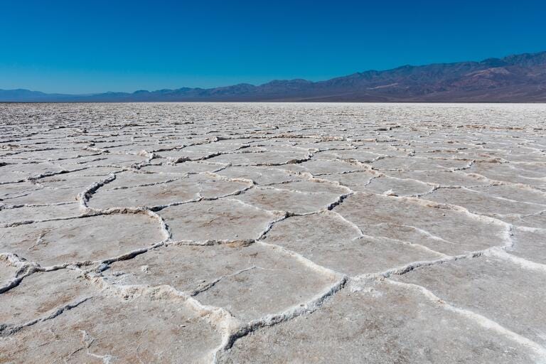 Death Valley Bad Water Basin
