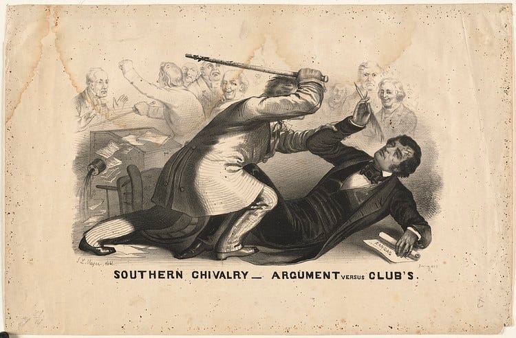 Southern Chivalry: The Caning of Charles Sumner