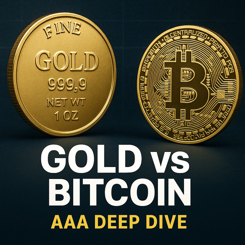 Gold and Bitcoin: The Old World and the New World Colliding in Real Time