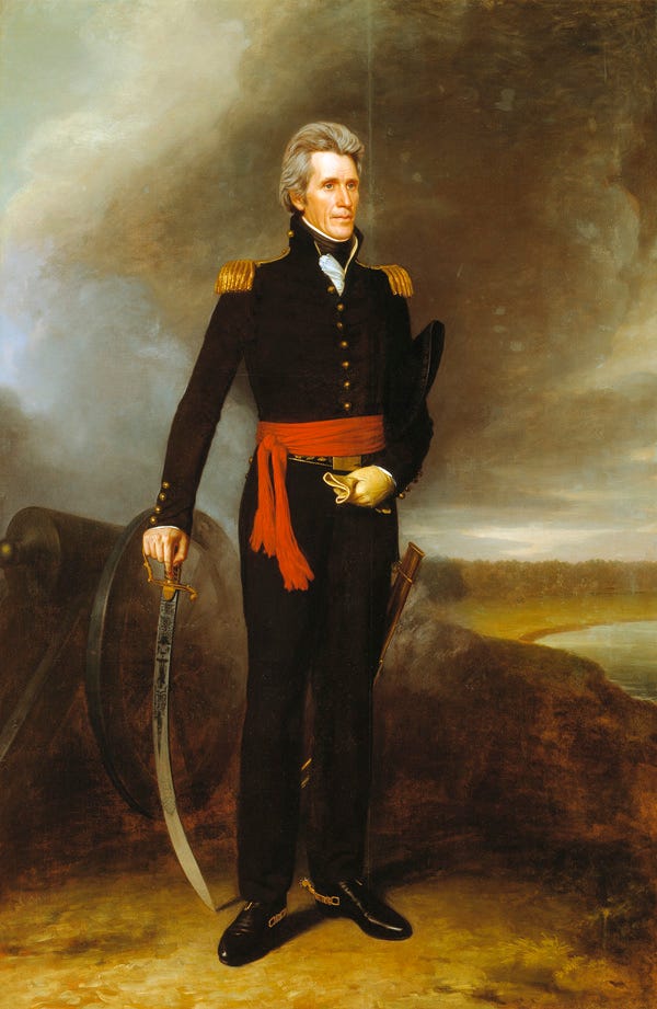 Andrew Jackson - 64 Parishes