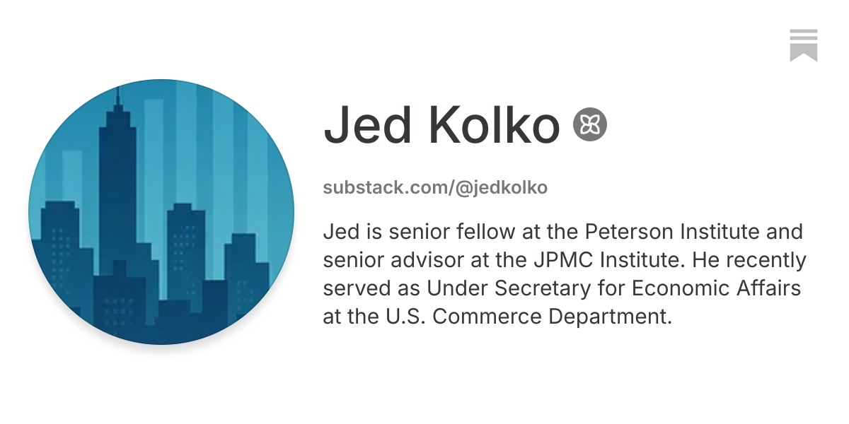 Jed Kolko | Substack
