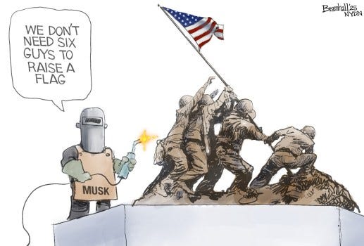 Cartoon: DOGE Cuts – Daily Press