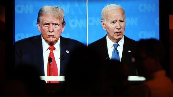 The big moments from the Biden-Trump debate The big moments from the Biden-Trump debate