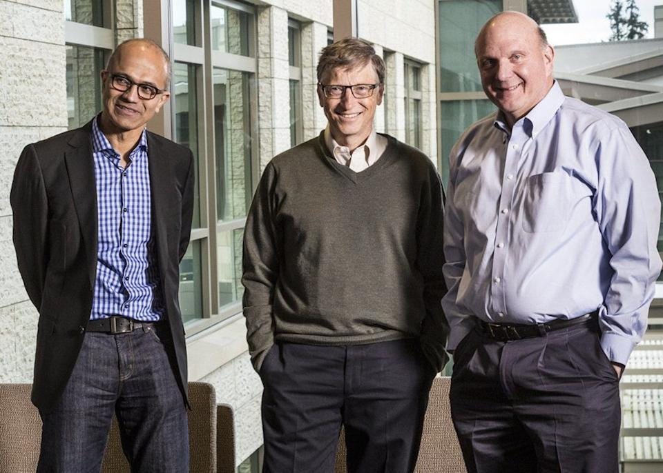 Satya Nadella's life and career, from computer-science student to CEO of  Microsoft and turning it into a $3 trillion titan