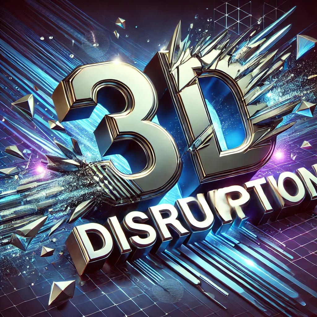 3D Disruption by Jouko