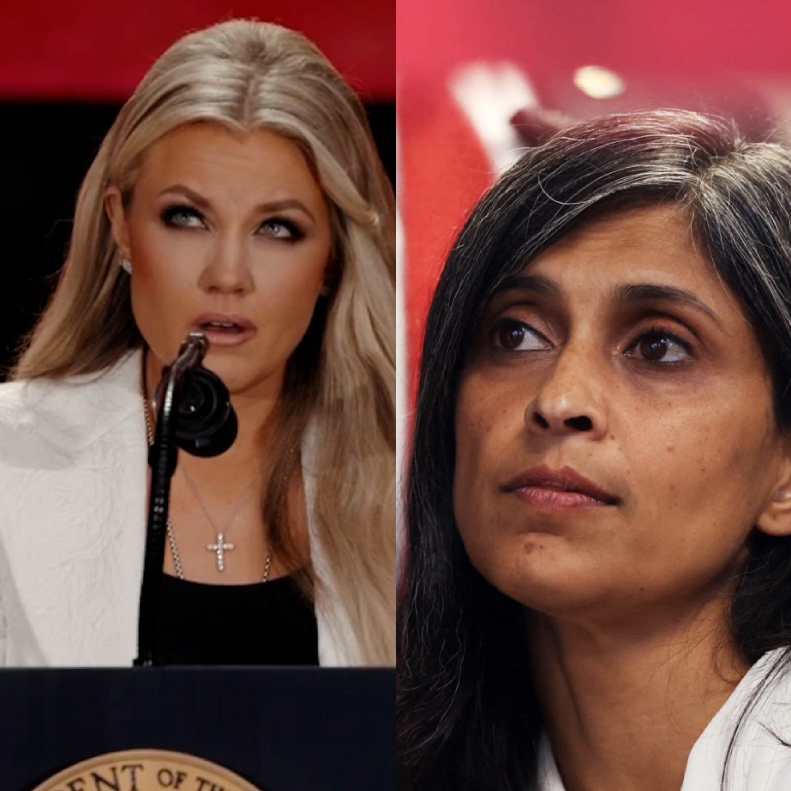 How Usha Vance Knows Why Erika Kirk Grabbed Her Husband So Intimately