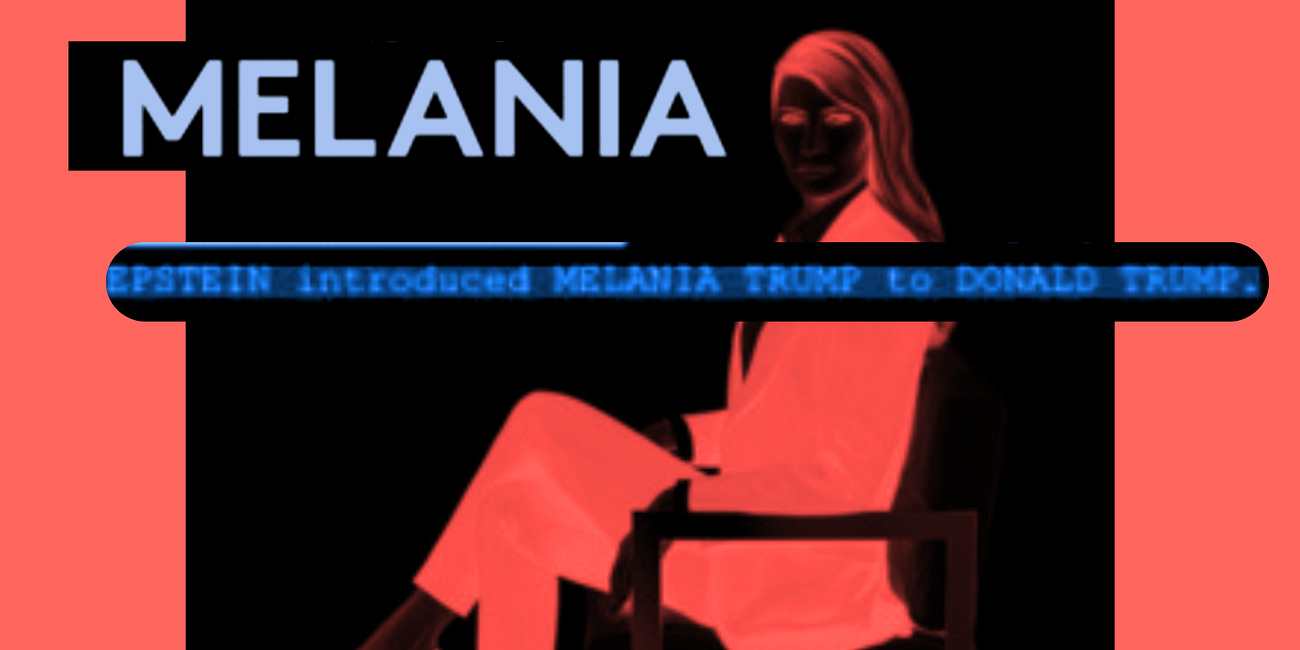 How Jeffrey Epstein Made The First Lady 